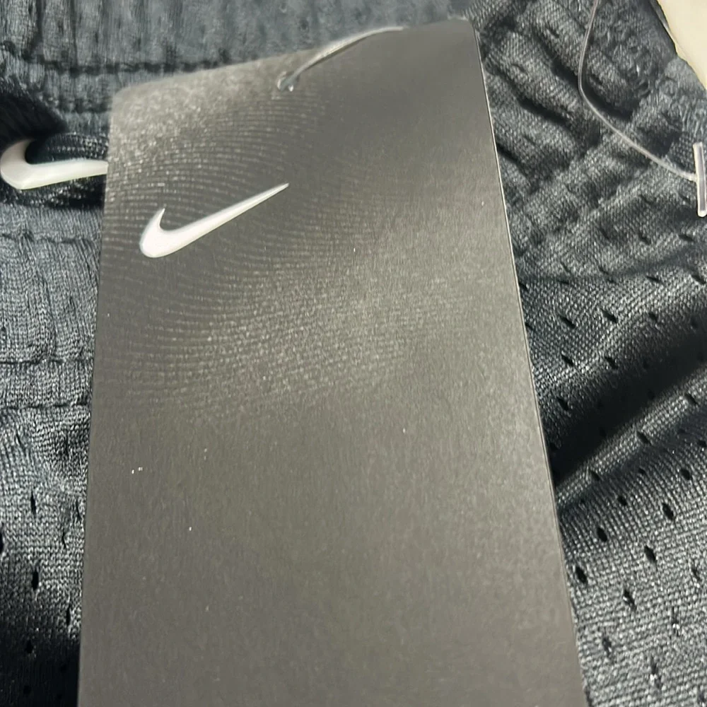 NWT Nike Youth Mesh Short Dark Grey Sz 5-6 M